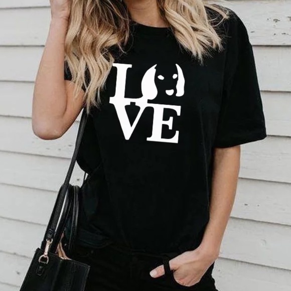 Tops - ♥️ Dog Love T-Shirt ♥️